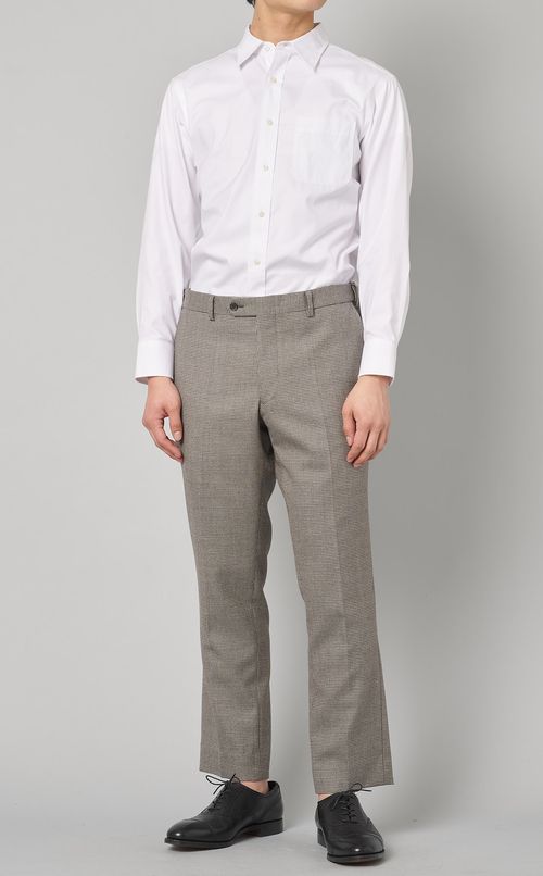 サキソニーチェックトラウザー