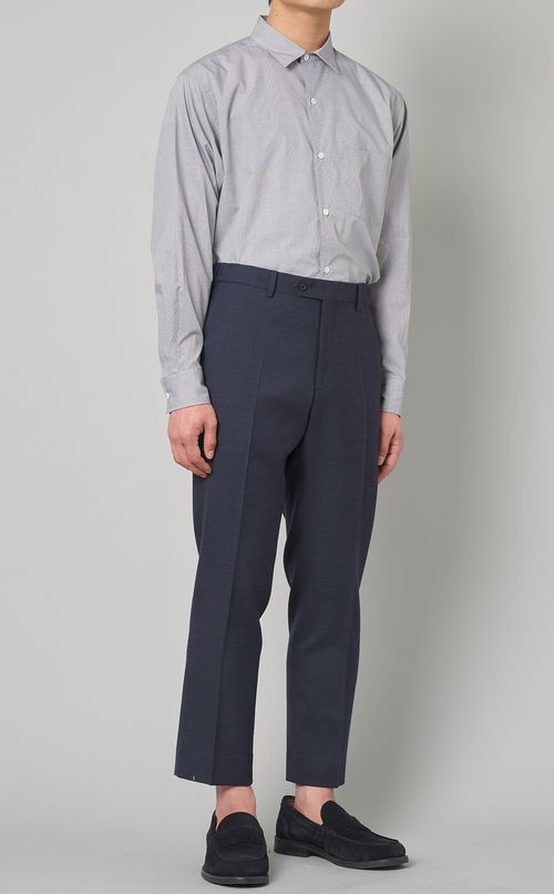 マイクログラフチェックシャツ