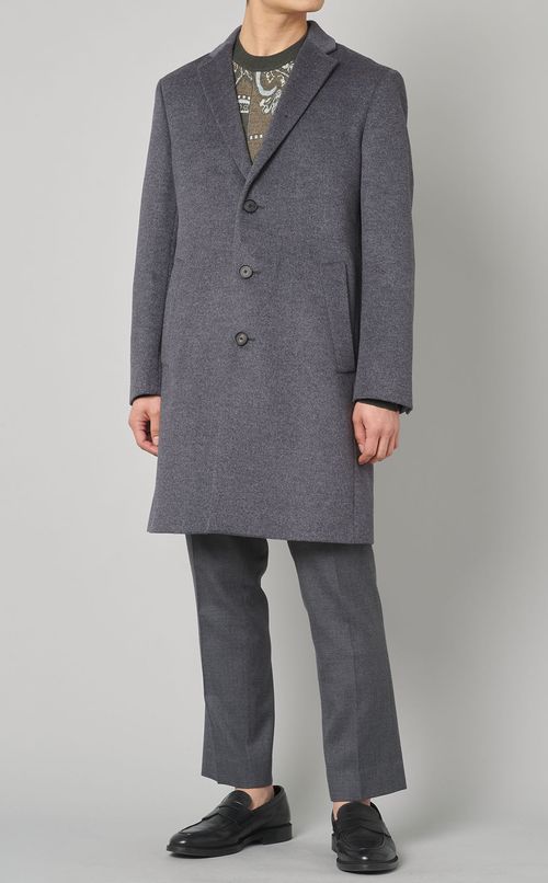 ペイズリーパネルジャガードニット