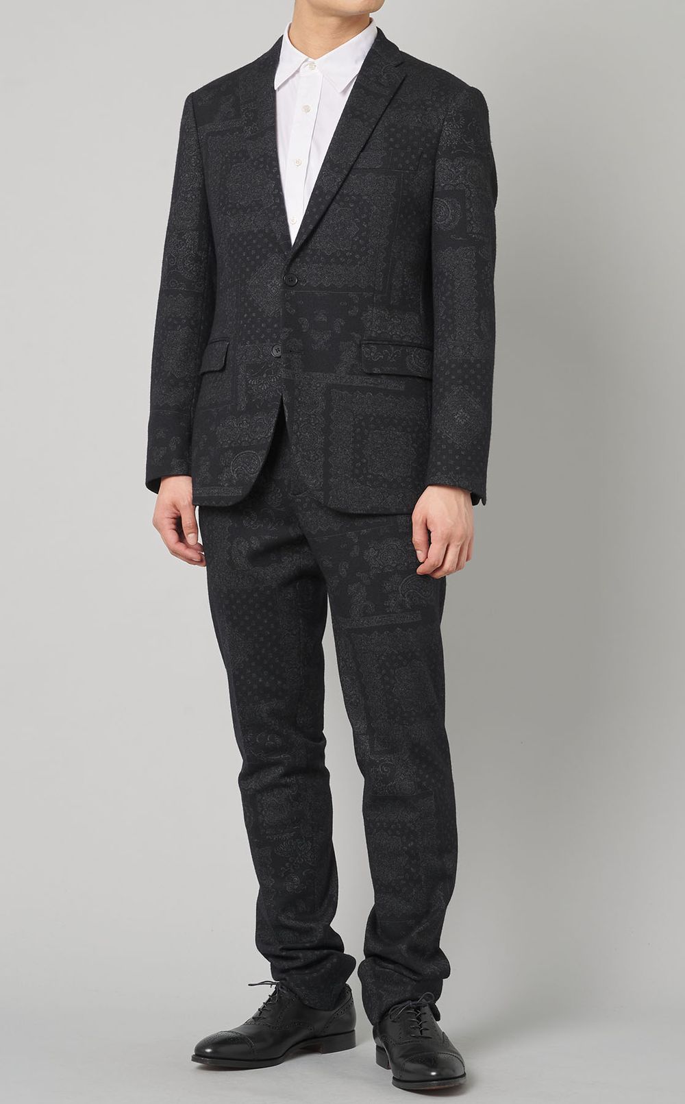 JADED LONDON VARSITY プリントパッチワークジョガー関税送料込 JADED LONDON VARSITY プリントパッチワークジョガー関税送料込