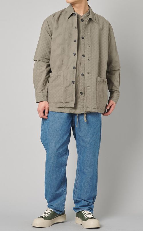 キャンバスデニム5ポケットパンツ