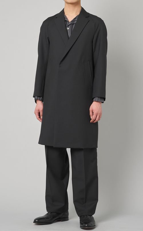 ウールキッドモヘアブレンドコート