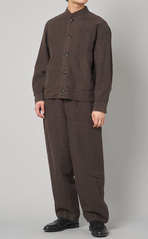 リネンコクーンワイドイージーパンツ