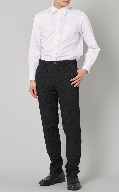 ペイズリージャガードシティパンツ