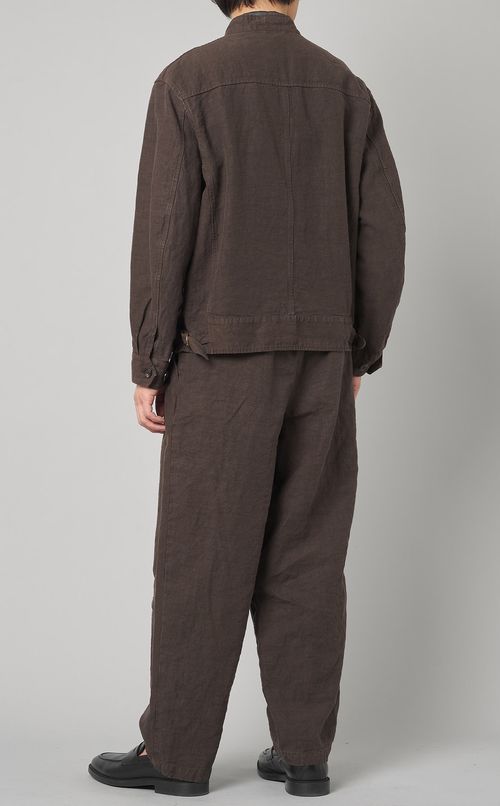 リネンライディングジャケット