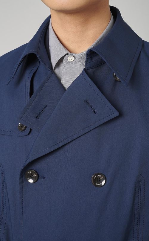 ダブルトレンチコート