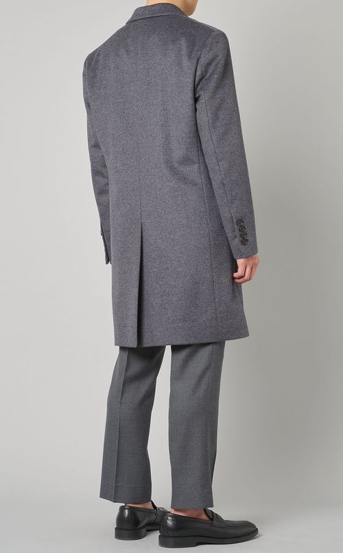 グロッシーウールチェスターコート