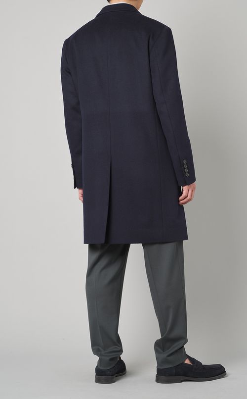 グロッシーウールチェスターコート