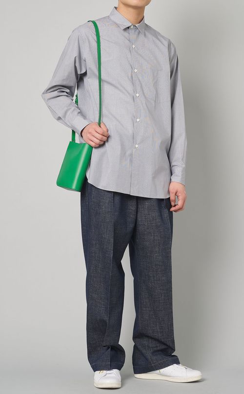 マイクログラフチェックシャツ