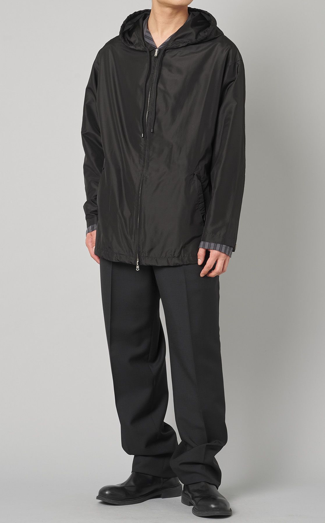 MARKAWARE｜シルクパーカーブルゾン MARKAWARE パーカー 【公式通販】