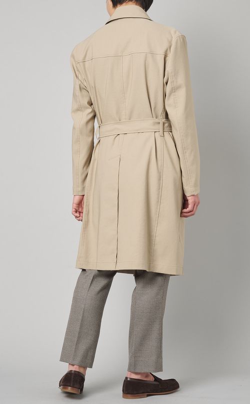 ダブルトレンチコート