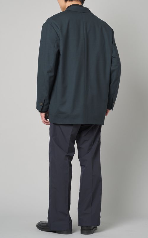 チェックコンフォートダブルジャケット