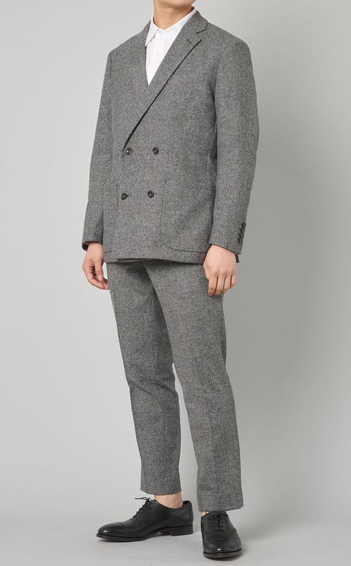 カシミヤブレンドパンツ