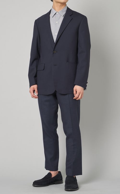 マイクログラフチェックシャツ