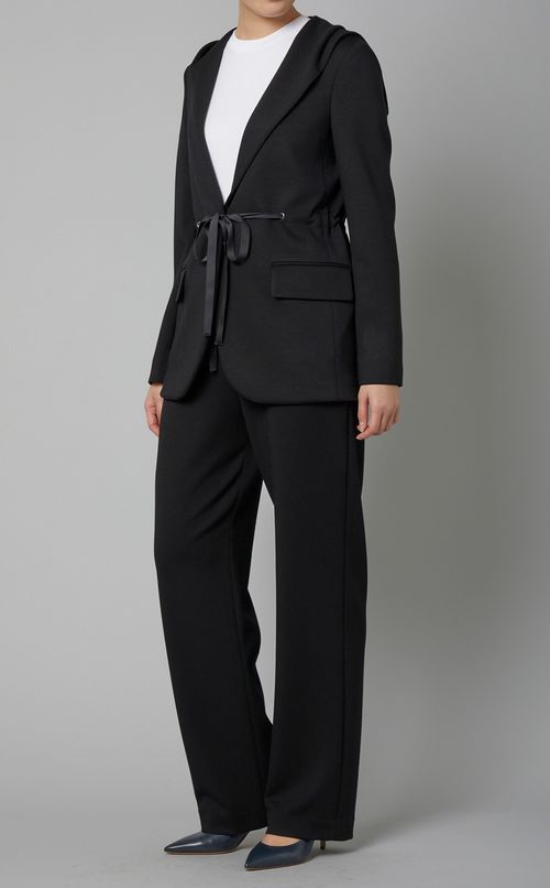 プルオンワイドストレートパンツ