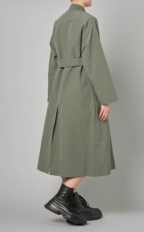 コットンナイロンMA-1ロングコート