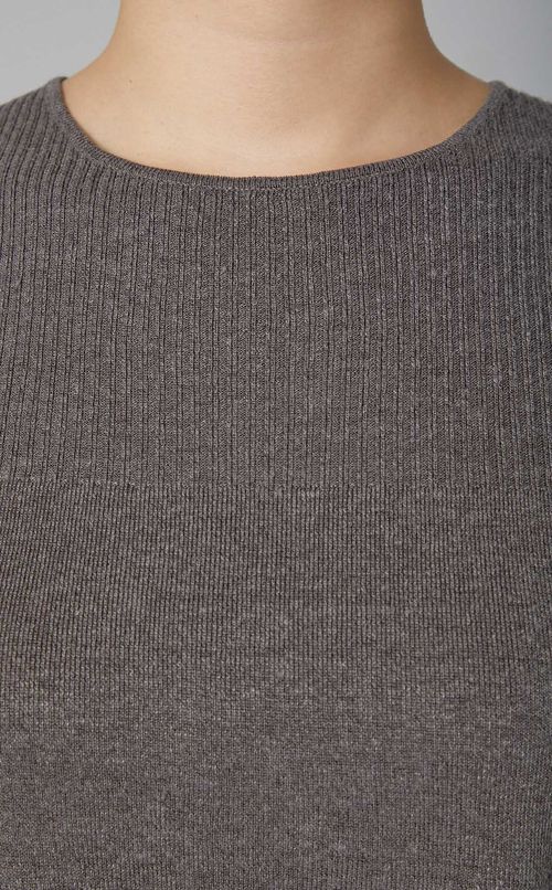 ノースリーブニットプルオーバー