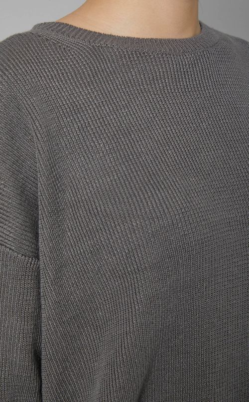 リネンニットプルオーバー