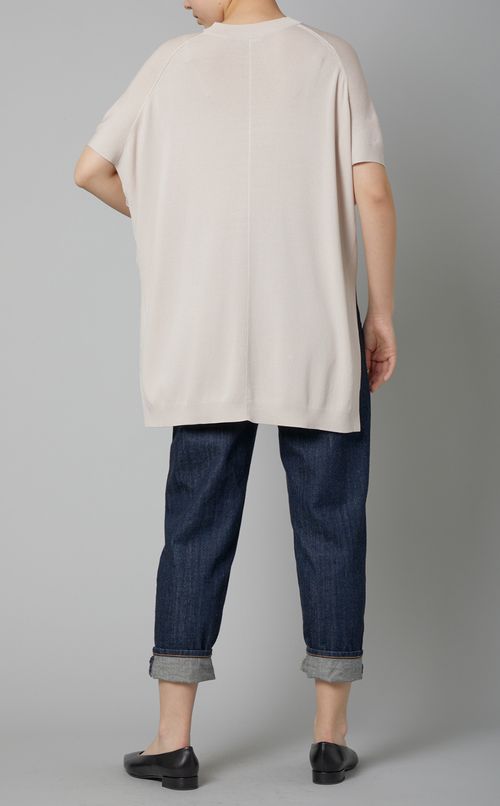 ボトルネックオーバーサイズニット