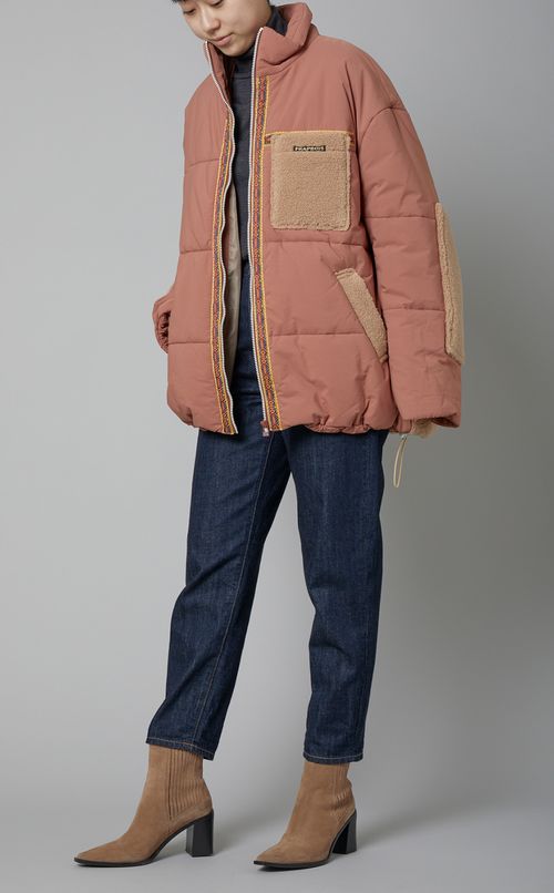 チロリアンボアブルゾン