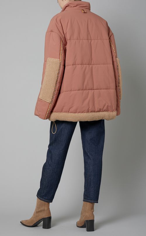 チロリアンボアブルゾン