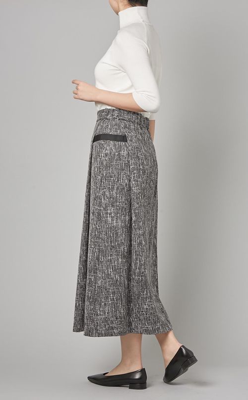 ツイードロングスカート