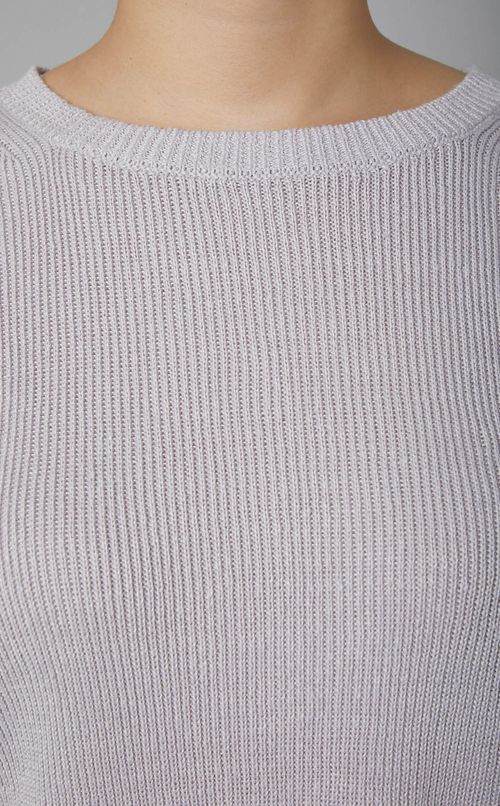 リネンニットプルオーバー