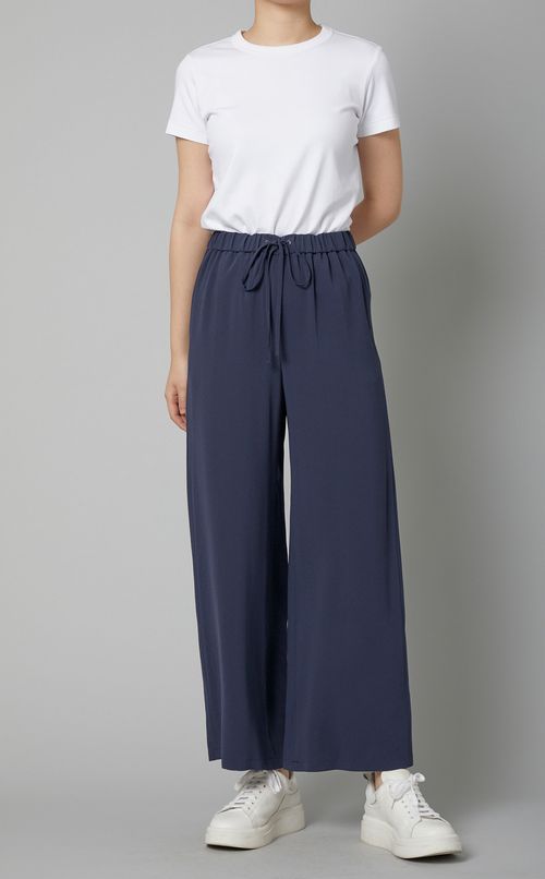 ワイドストレートイージーパンツ