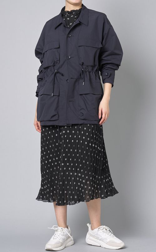 ペーパータッチフェザーブルゾン