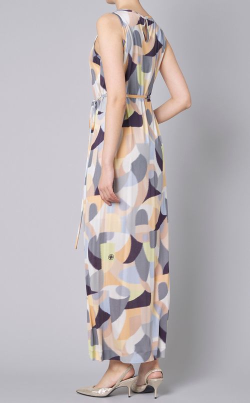 マルチカラーロングワンピース