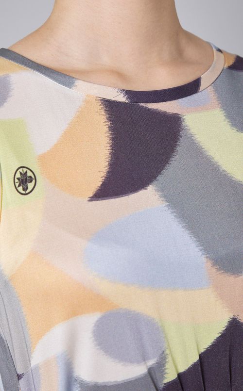 マルチカラーロングワンピース