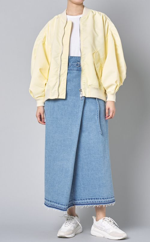 ビッグスリーブミリタリーブルゾン