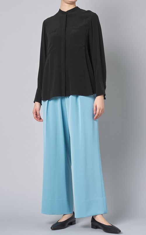 ストレッチイージーワイドパンツ