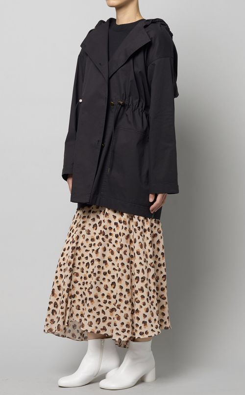 フード付ショートコート