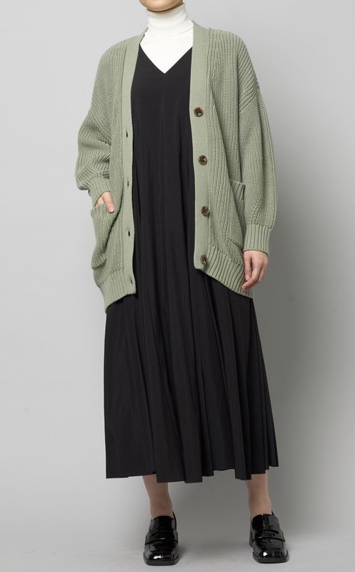 ライトタフタロングジャンパースカート