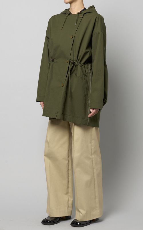 フード付ショートコート