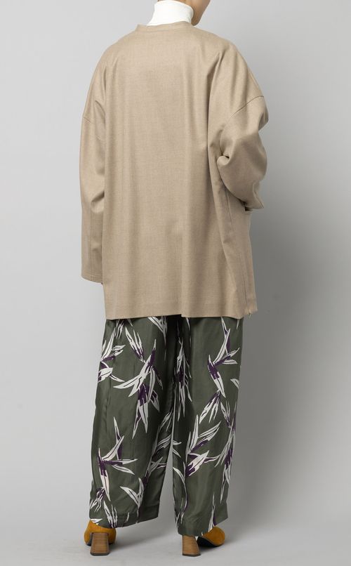 サキソニーVネックプルオーバー