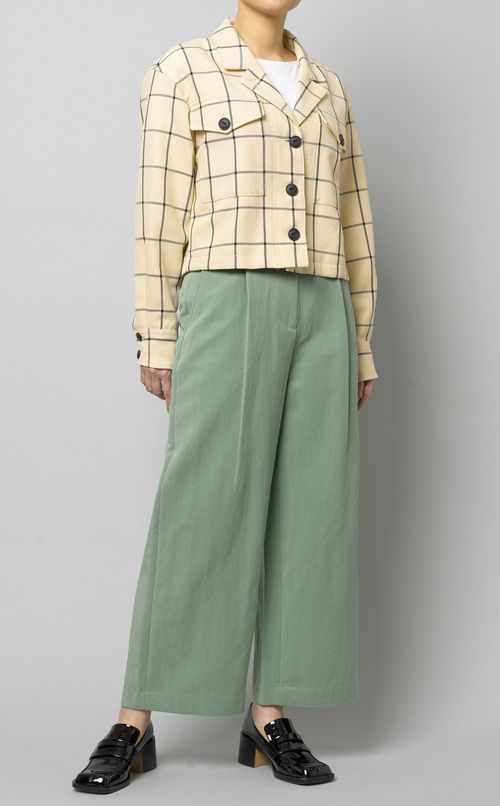 ボックスシルエットシャツジャケット