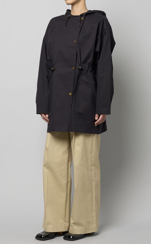 フード付ショートコート