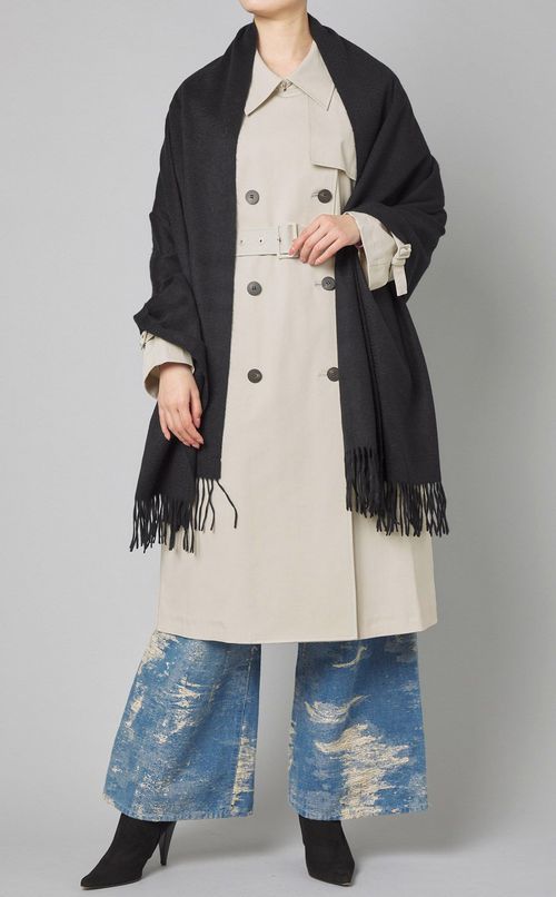 ダブルブレストトレンチコート