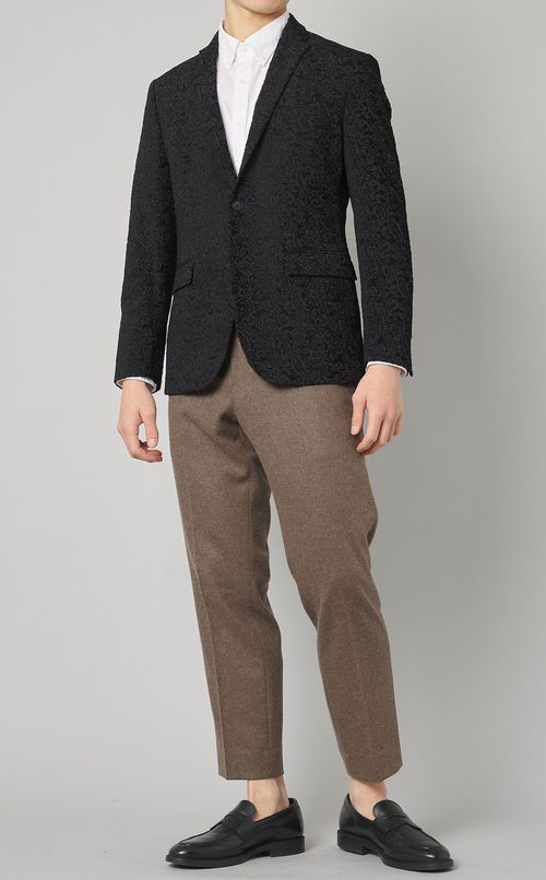 ペイズリージャガードジャケット