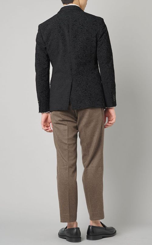 ペイズリージャガードジャケット