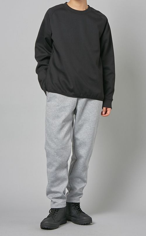 サイドジップジャージプルオーバー