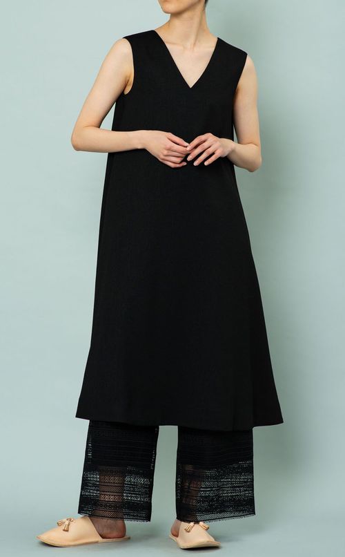 レースワイドパンツ