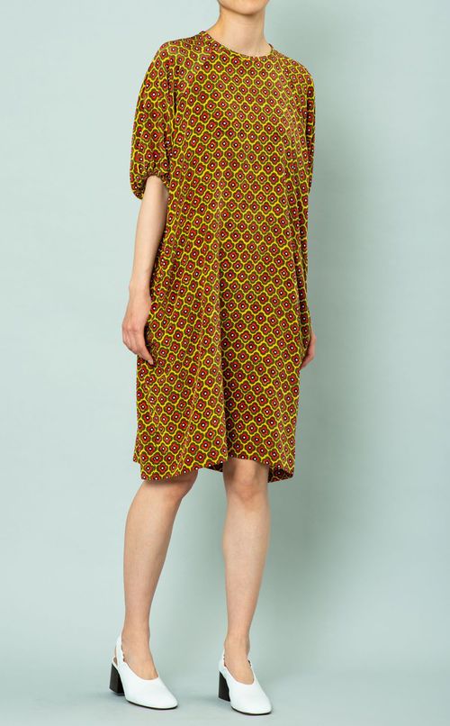 コモン柄ミニワンピース