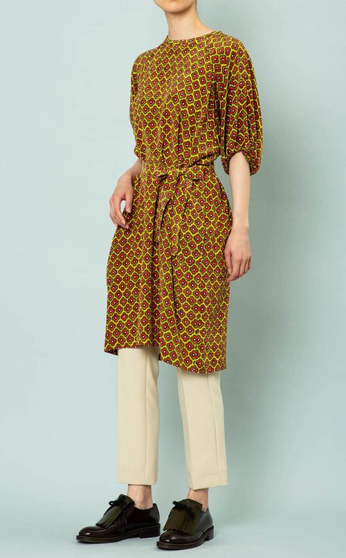 コモン柄ミニワンピース