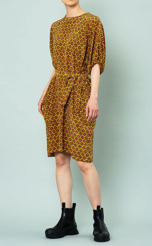 コモン柄ミニワンピース