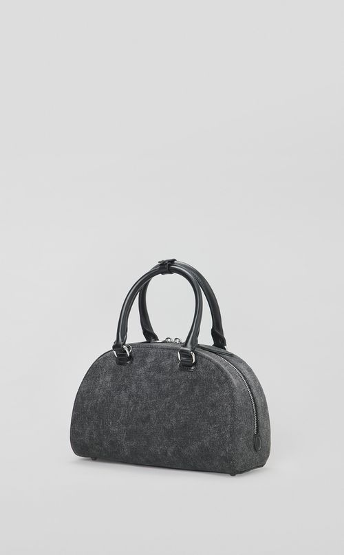 1DRデニムトップハンドルバッグ