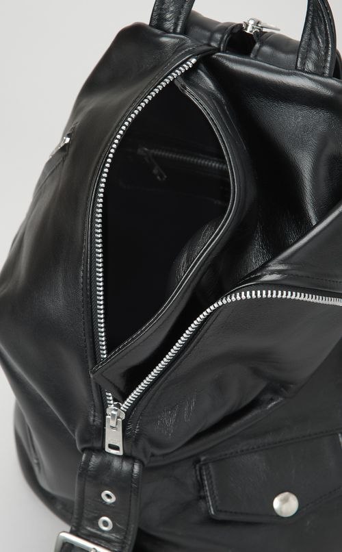 ライダースデザインレザーバックパック