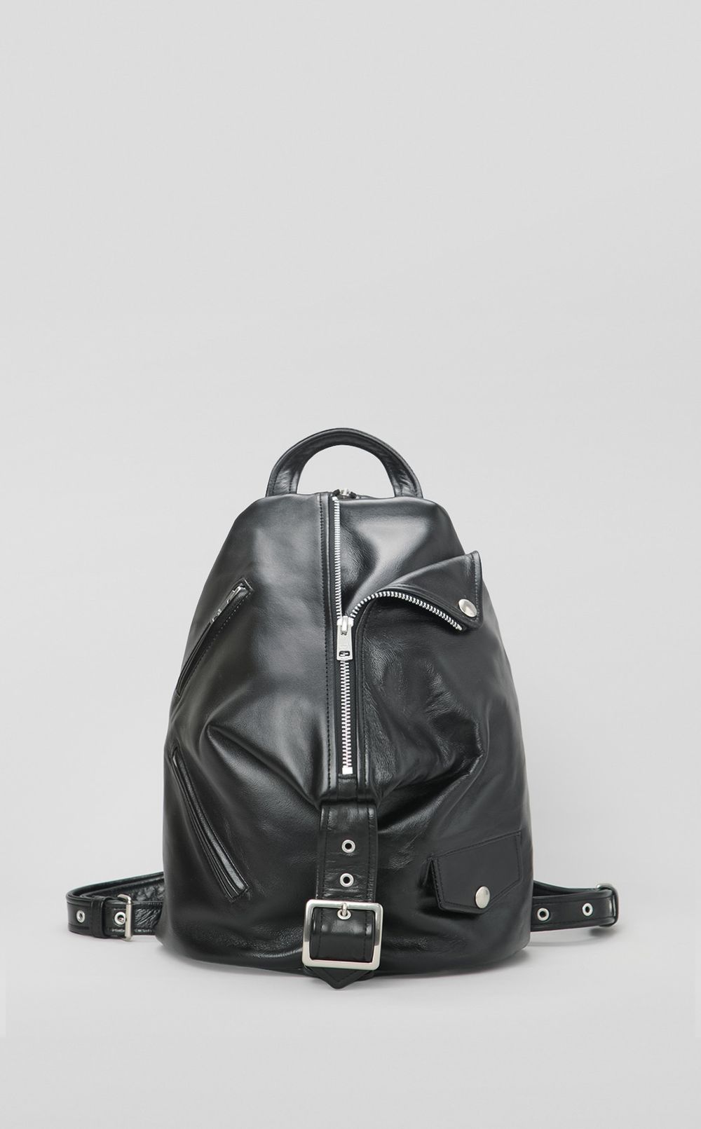 ライダースデザインレザーバックパック